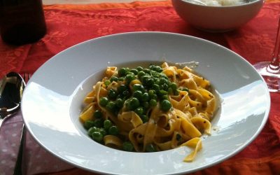 Zitroniges für laue Sommernächte: Tagliatelle mit Limonensauce