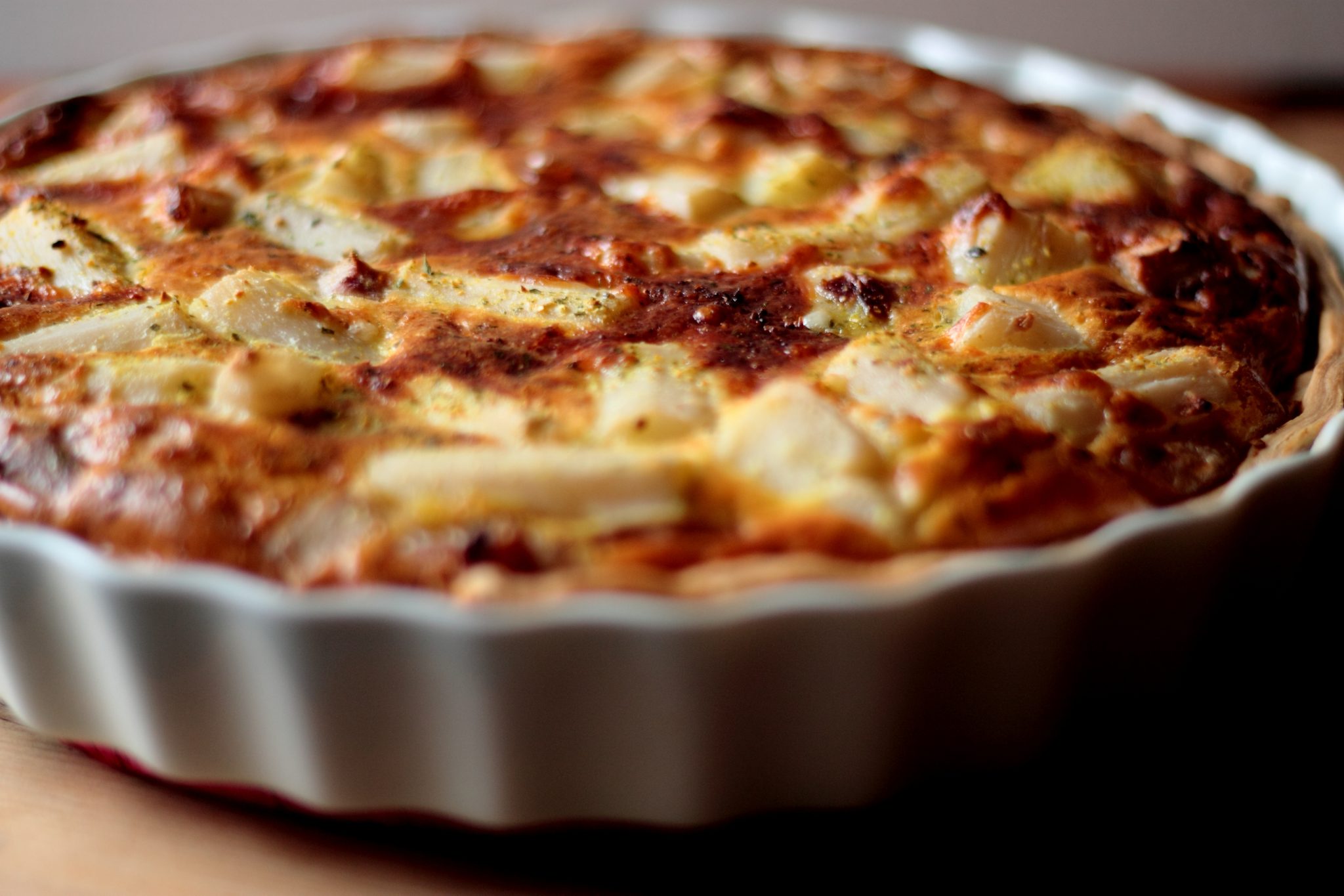 Schwarzwurzeln mit Mandarinenbutter und Pfeffervinaigrette - Dinner um Acht