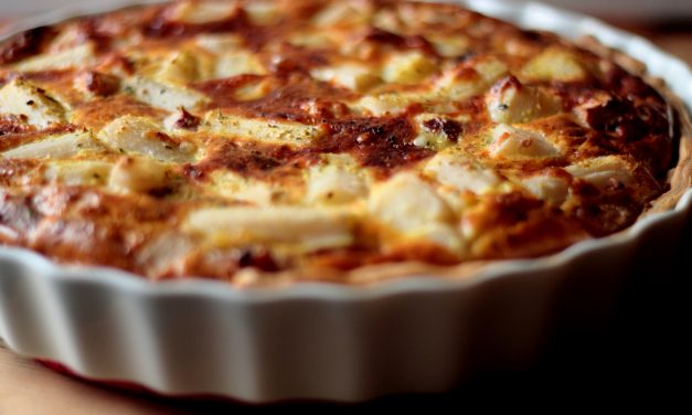 Wintergemüse – Quiche mit Schwarzwurzeln und Pastinaken
