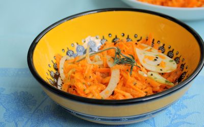 Von Kräuteraktivitäten in oberbayrischen Wiesen und “Lieblings-Sommer-ganz schnell-asiatisch-Möhren-Fenchel-Salat“