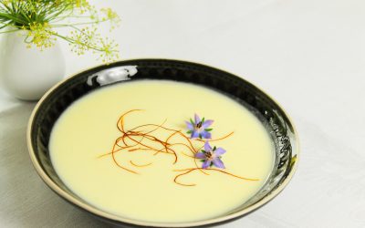 Elegant und kühl an heißen Tagen – Vichyssoise mit Zitronengras