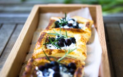 Heidelbeer-Sommerabend-Verführung