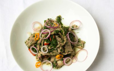 Der allerbeste Salat vom Tafelspitz mit Kräuter-Chili Dressing