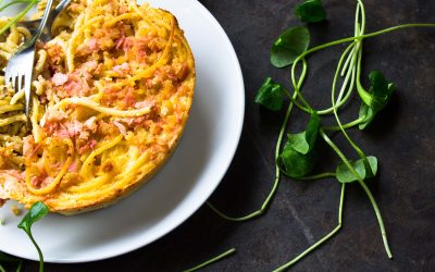 Soulfood gegen Grau – Macaroni and Cheese mit Ingwerkruste