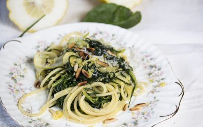 Die Wuchtbrumme aus Kalabrien Pasta mit Cedri und Barba di Frate