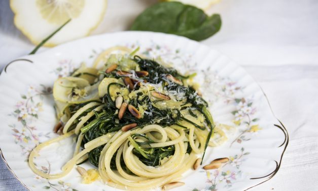 Die Wuchtbrumme aus Kalabrien Pasta mit Cedri und Barba di Frate