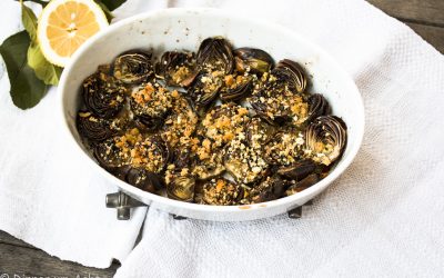 Ein Lieblingsfreitag in München und Baby-Artischocken aus dem Ofen mit Zitronen-Minz-Bröseln