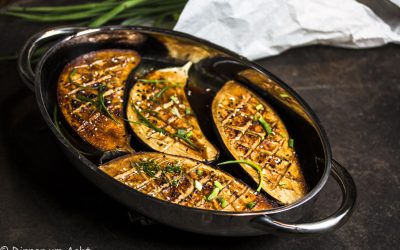 Auberginen mit Miso und Sake und ganz viel „Soul“