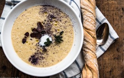 Die Rübe mit dem sonderbaren Namen und eine samtige Suppe mit schwarzem Malvensalz