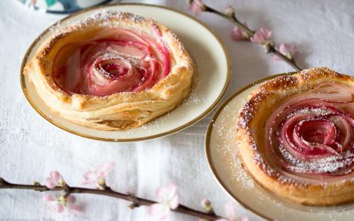 April, April Rhabarber Törtchen