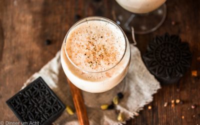 Wärmt euch auf mit Black Chai Eggnog!