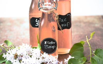 Fliedersirup und Glücksmomente