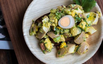 Eiersalat aus Taiwanesischen Tee Eiern