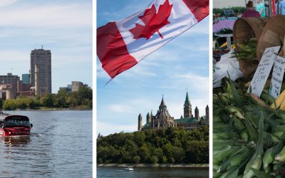 [Ontario im Spätsommer #1 ] – Hallo Ottawa! Erste Eindrücke, ein Bauernmarkt und ein Sommertag auf dem Wasser