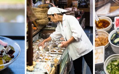[Kyoto] der wunderbare Nishiki Markt, Wagashis mit Aussicht und die Ruhe am Kaiserpalast