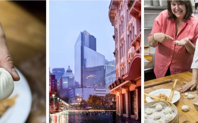 [Shanghai] mit der Dim Sum Meisterin des Sofitel Hotels in der Küche