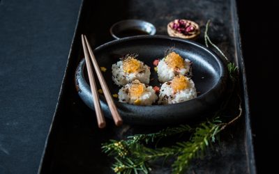 Xmas Sushi – und ein e-book mit tollen Ideen rund um Weihnachten zum downloaden