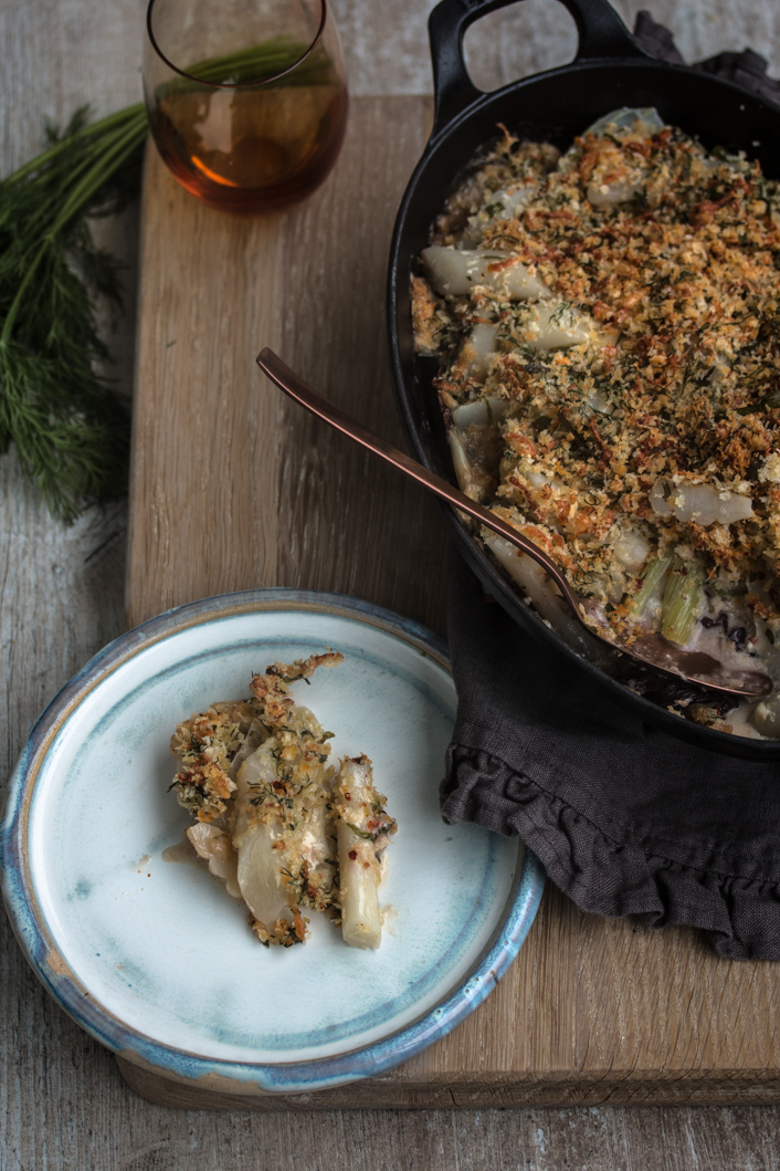 Schwarzwurzel Gratin (5 von 8) - Dinner um Acht