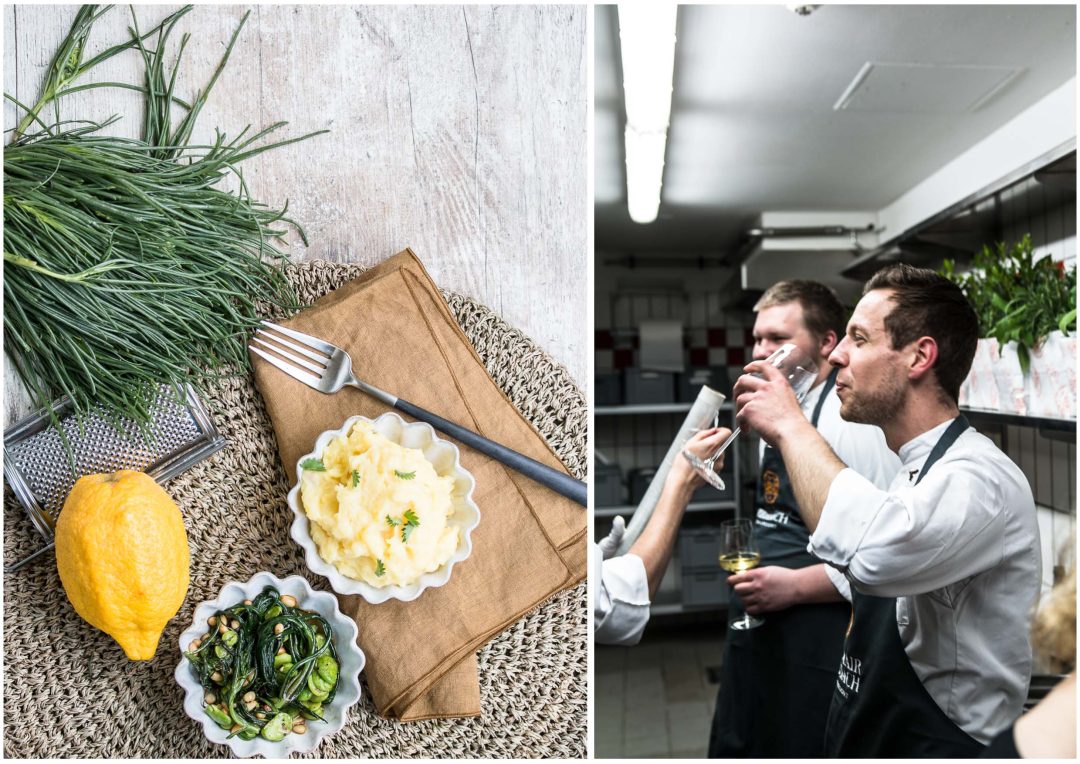 Blumenkohlgratin mit Zitronen-Kerbel Béchamel - Dinner um Acht Blumenkohlgratin mit Zitronen-Kerbel Béchamel - Dinner um Acht