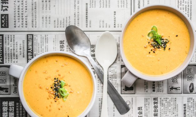 Karotten-Tahini Suppe