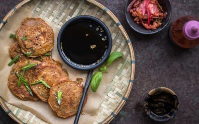 Kimchi Pancakes aus Korea
