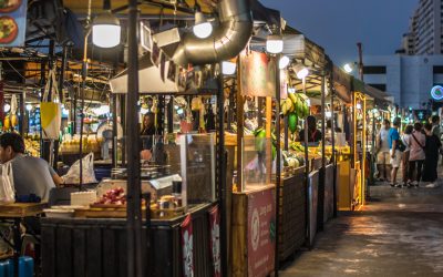 Und wer soll jetzt die Skorpione essen? Bangkoks größter Nachtmarkt in Zeiten von Corona