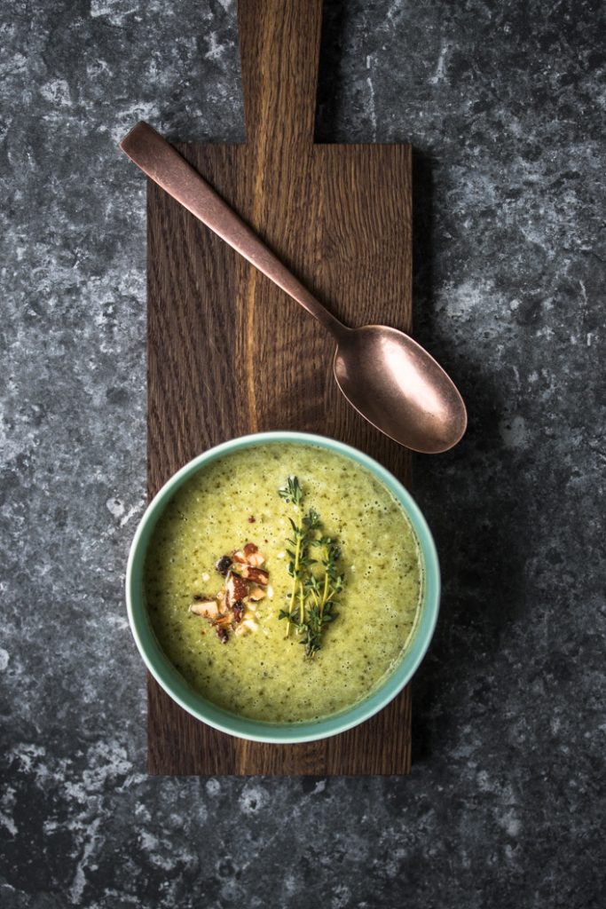 Fenchel-Mandelsuppe mit Mangold - Dinner um Acht