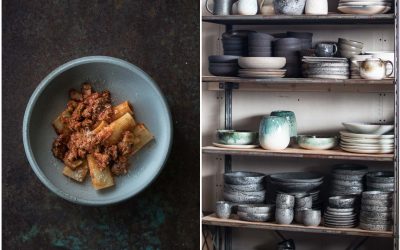 Rigatoni mit Enten-Steinpilz Sugo und ein Besuch in der Keramik Manufaktur von K.H. Würtz