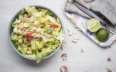 Zuckerhut mit Kokos-Limetten-Chili Dressing