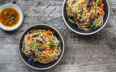 Japanischer (Wafu) Nudelsalat