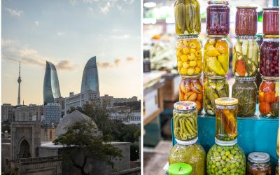 Aserbaidschan – auf dem großen Markt in Baku