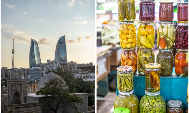 Aserbaidschan – auf dem großen Markt in Baku