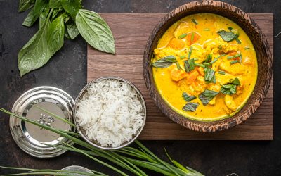 Aus der Küche Kambodschas – Khmer Curry mit Huhn