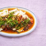 Seidentofu mit asiatisch inspirierter Caponata