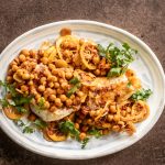 Zitronen-Chili Fisch mit Kichererbsen