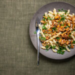 Pfifferlinge, Pasta und Cognac-Sahne