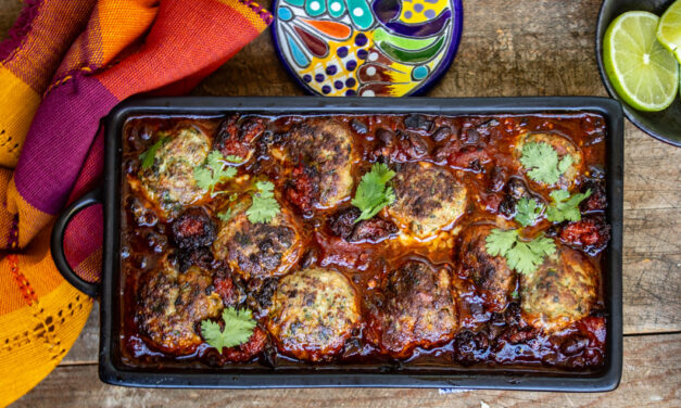 Smoky Chili Meatballs