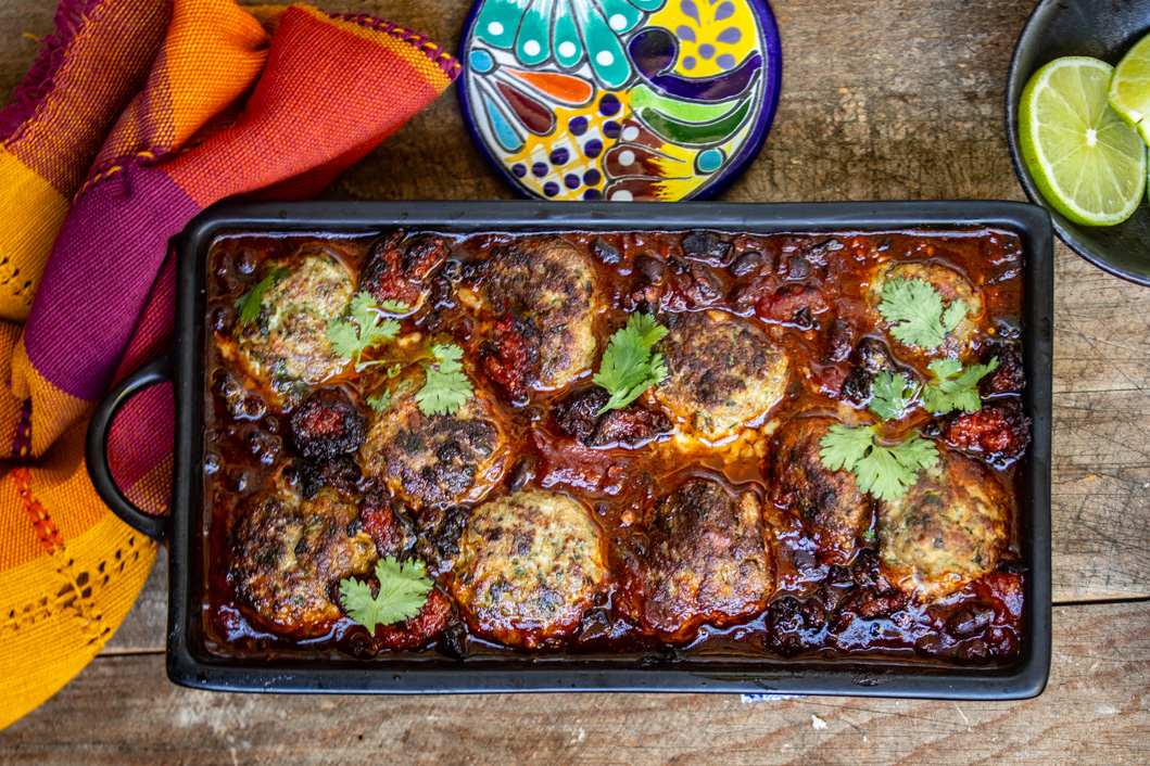Smoky Chili Meatballs